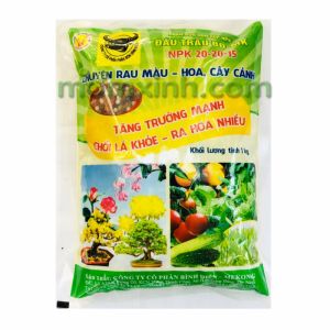 Phân Bón Đầu Trâu BĐ MK NPK 20-20-15 Túi 1kg